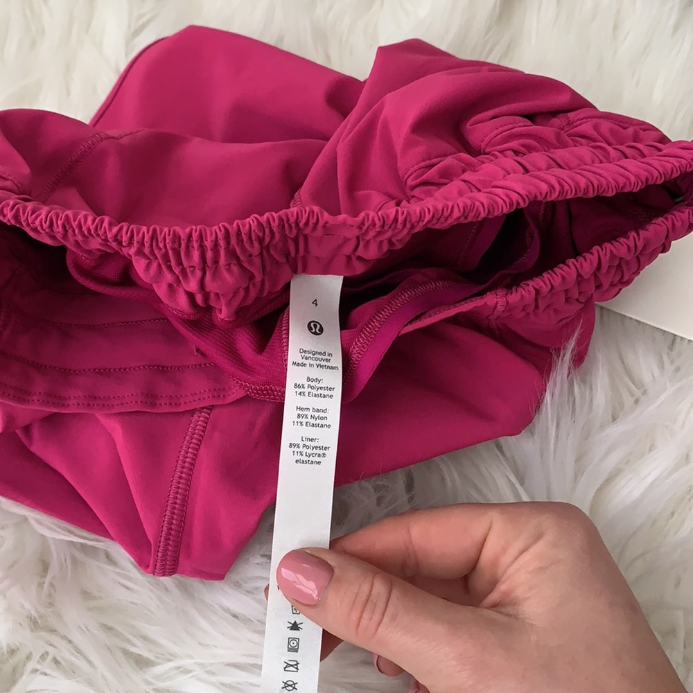 Lululemon Ripened Raspberry Hotty Hot shorts - Picture 5 of 6